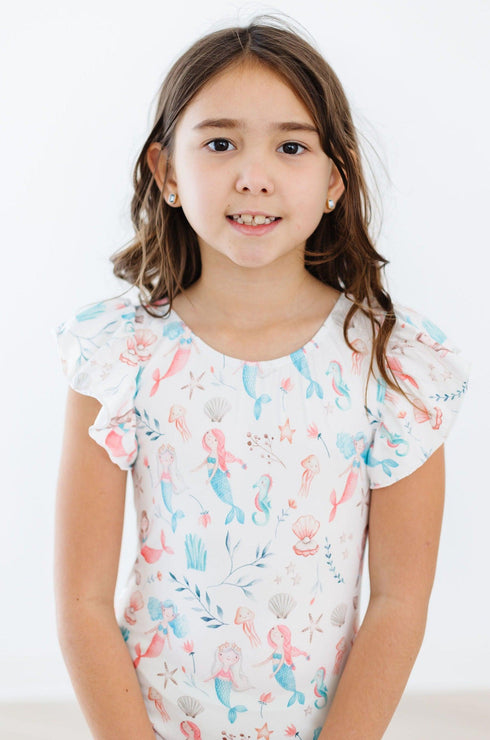 mermaid-friends-s-s-flutter-sleeve-leotard Mila &  Rose - Sophia's Style--2T--3